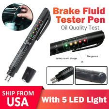 Brake Fluid Liquid Oil Moisture Tester Pen Car Testing Tool For Dot3 Dot4