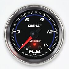 Auto Meter 7961 Cobalt Fuel Pressure Gauge 2 58 Full Sweep W Memory