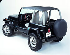 Bestop 52529-15 Black Denim Safari Bikini Top For 1992-1995 Jeep Wrangler Yj