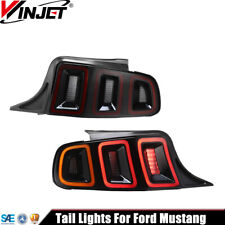 Led Tail Light For 2010-2014 Ford Mustang Shelby Sequential Brake Signal Lamps
