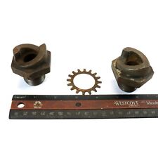 1920s Buick Engine Crank Bolt Socket Used Threads 1.125 Outer 1.800 Front 1.52