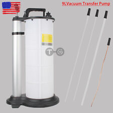 9 Liter Oil Changer Fluid Extractor Manual Hand Operated Vacuum Transfer Pump Ne