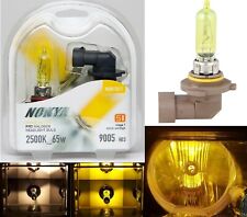Nokya 2500k Yellow 9005 Hb3 Nok7611 65w Two Bulbs Light Drl Daytime Replacement