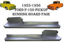1953 1954 1955 1956 Ford Pickup Truck F-100 Steel Running Board Set 53 54 55 56