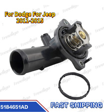 Thermostat Housing For 2018 2017 2016-2011 Jeep Grand Cherokee 3.6l 5184651ag