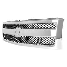 New Front Grille Fits 2007-2013 Chevrolet Silverado 1500 Gm1200572 25810707