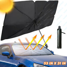 Car Windshield Sun Shade Umbrella Front Window Cover Visor Blind Foldable