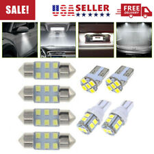 8pcs T10 5smd 12smd Car Dome Spare License Plate Light Interior Led Bulbs White