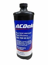 Acdelco 10-4091 Rear Axle Lubricant High Efficiency Sae 75w-85 Gl-5