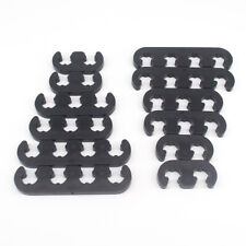 2sets Black Spark Plug Wire Separators Dividers Looms For Chevy Ford 9728