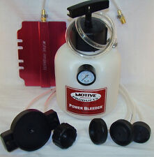 Motive Products Pressure Power Brake Bleeder Universal Pro Kit Xlt Adapter Set