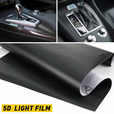 5d Car Carbon Fiber Vinyl Sheet Wrap Roll Film Sticker Paper Decal Waterproof