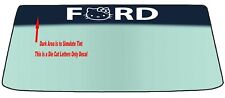 Hello Ford Hello Kitty Inspired Custom Windshield Banner Vinyl Decal Sticker