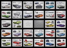 28 Old Dodge Plymouth Dealer Prints - Hemi 426 392 354 331 413 Wedge 360 318 273