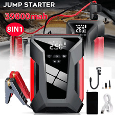 Car Jump Starter Wair Compressor 39800mah Jump Box Power Bank Battery Charger