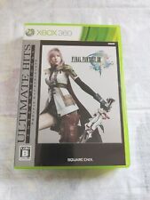 Final Fantasy Xiii Xbox 360 Ultimate Hits International Ntscj