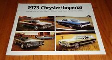 Original 1973 Chrysler Full Line Sales Brochure Canada Imperial New Yorker