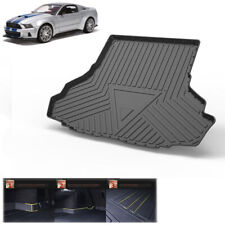For 2015-2023 Ford Mustang Floor Mats Cargo Liner Trunk Mat All Weather