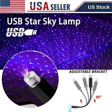 Usb Car Interior Roof Led Star Light Atmosphere Starry Sky Night Projector Lamp