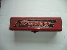 Vintage Snap-on -tools Metal Torqometer Box- Box Only