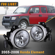 Fog Lights For 03-06 Honda Element Clear Glass Lens Replace Lamp Wires Switch