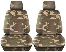 Truck Seat Covers 2014-2018 Chevy Silverado Camouflage Seat Covers