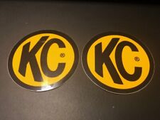 Kc Lights Decals Stickers 3oval Offroad 2pc Set Utv Overland Ultra4 Bitd