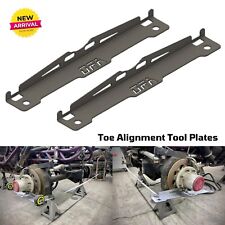 2pc Toe Alignment Tool Plates Adjust For Trailer Jeep Frontrear End Tire Wheel