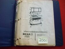 1989 Vintage Original Factory Issued Bear Wheel Alignment Operating Instructions