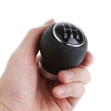 5 Speed Black Car Manual Shift Knob Gear Stick Shifter Lever Leather Universal A