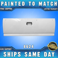 New Painted 8624 White Tailgate Shell For 1999-2006 Chevy Silverado Gmc Sierra