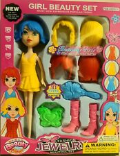 New Girl Beaty Set Snap-on Fashion Doll Set In Assorted Sty Girls Gifts Toys
