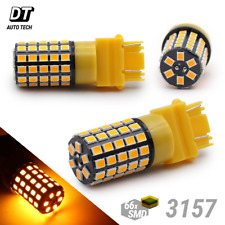 Syneticusa 3157 Led Csp Turn Signal Parking Drl Amber Yellow Light Bulbs