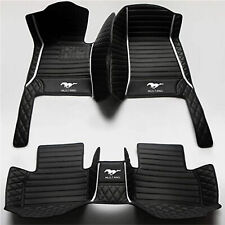 For 2015-2023 Ford Mustang Car Floor Mats Luxury Waterproof Customized Mats
