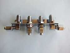 Lowrider Hydraulics Bulkhead Fittings 6 Nuts Sleeves Panel Kit