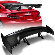 47 Universal Adjustable Rear Trunk Spoiler Wing Gt-style Carbon Fiber Color