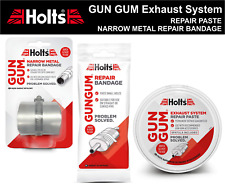 Holts Gungum Exhaust System Repair Kit - Tight Paste Narrow Metal Bandage