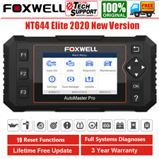 Foxwell Nt644 Elite Auto Diagnostic Tool Obd2 Scanner All System Code Reader Abs