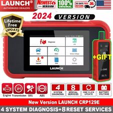 2024 Launch Crp129e Obd2 Scanner Reader Engine Abs Srs Tpms Car Diagnostic Tool