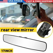 Panoramic Rear View Mirror 17 Inches Wide Angle Convex Car Truck Suv Day Night