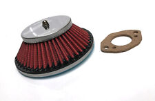 Classic Mini Cone Filter For 1 14 Carb Hs2 Austin Morris Mg 1.25 Red Y3712