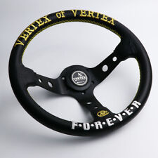 Vertex Forever 13 Gold Embroidery Deep Dish Car Sport Steering Wheel