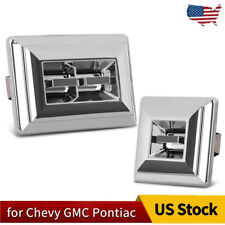 Set Of 2 Chrome Power Window Switch For Chevy Gmc Pontiac 1982-1990 Us Stock