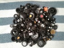 Lego Bulk Wheels 2.5 Lb Pound Tires Axles Car Vehicle Lots Parts Pieces