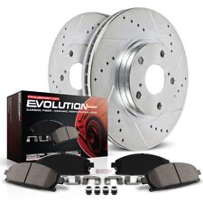 K3021 Powerstop 2-wheel Set Brake Disc And Pad Kits Front For Ford Mustang 1993