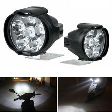 12v Car Motorcycle Headlight 2pcs Spot Fog Lights 6 Led Front Head Lamp 10w Atv