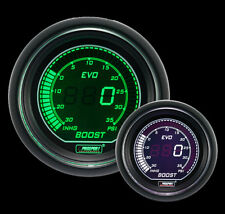 Prosport-digital Boost Gauge Evo Series Green White 52mm