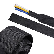 Heat Shrinkable Braided Sleeving Electric Wire Loom Cable Harness Wrap Protector