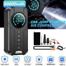 4 In 1 Car Jump Starter With Air Compressor Battery Charger 12v Jump Box Jumper