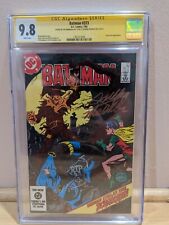 Batman 373 Cgc 9.8 X2 Scarecrow Appearance - Only 1 Thats X2 Signed